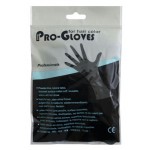 Black Durable Latex Pro Gloves Small (Pair)